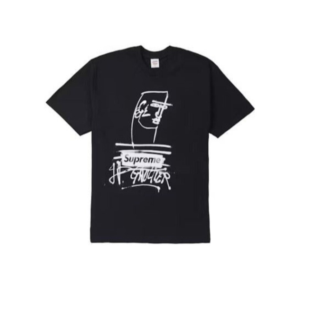 Supreme x Jean Paul Gaultier Box Logo Black SS19 Size L